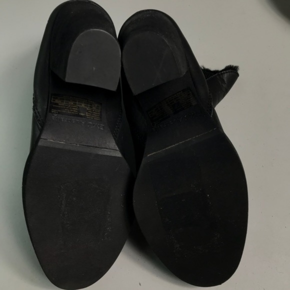 Emu Australia Black Fur Lined Ankle Boots Sz 5 New - Picture 8 of 8